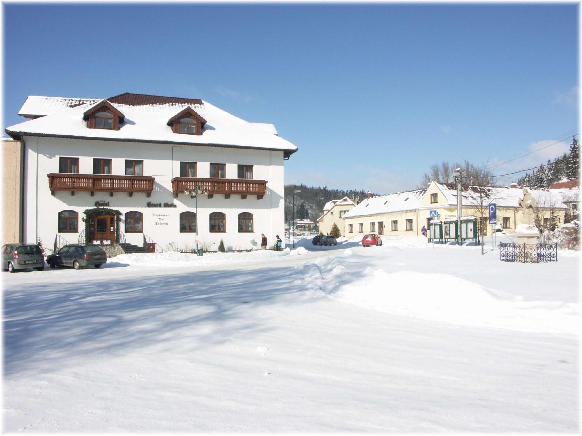 Hotel Stara Skola Sloup  Exterior foto